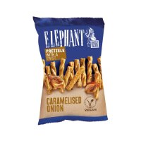 Elephant Pretzels Twisted Caramelized Onion 80g