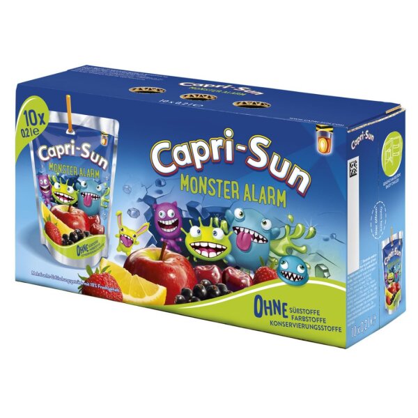 Capri-Sun MONSTER ALARM 10x0,2l